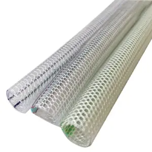 Wird für Lebensmittel verwendet, ist es ein leichter, flexibler, haltbarer und ungiftiger, geflochtener, verstärkter PVC-Faser schlauch