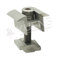 Kit de fixation rapide pour panneaux solaires photovoltaïques en aluminium AL6005-T5 Yuens OEM, supports d'installation rapide pour modules solaires, certifié ISO/CE
