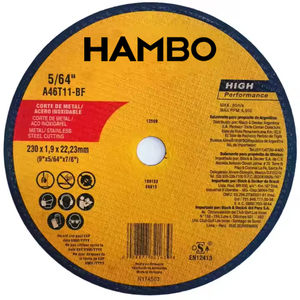 230*2 mét cắt bánh xe Giá 230*2*22 Mét cắt đĩa 9 inch cho thép không gỉ sắt cắt bánh xe - Product Image 1