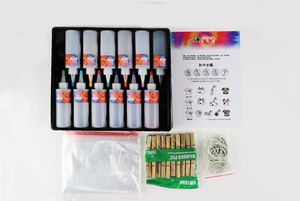 Kit <span class=keywords><strong>de</strong></span> peinture textile DIY <span class=keywords><strong>Marie</strong></span>'s 12 couleurs pour teinture <span class=keywords><strong>de</strong></span> tissu, pigment pour fibres, peinture textile, peinture à la main - Product Image 3