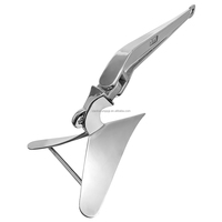 Nouveau Design Usine Directement Expédition AISI316 Acier Inoxydable Haut Miroir Polonais Marine Yacht Charrue Ancre Pour Bateau
