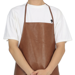 Delantal de cuero para colgar al cuello, multicolor, impermeable, resistente al aceite y al desgaste, para fruteros, cafeterías, limpieza y cuidado del hogar - Product Image 3
