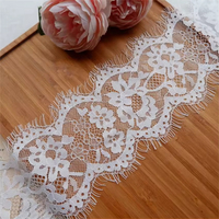 Dentelle multicolore Zeal, tissu à motif floral, dentelle durable, garnitures pour robes, couture, création artisanale, fleur de perle