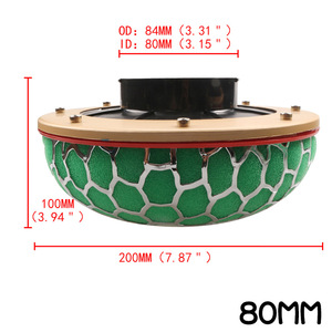 ไส้กรองอากาศรถยนต์แบบเห็ด รุ่น 80 ขนาด 100 มม. สำหรับดัดแปลง/อัพเกรด พร้อมน็อต - Product Image 4