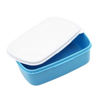 Boîte à déjeuner de conception personnalisée OEM pour enfant, promotion de retour à l'école, boîte à nourriture vierge par Sublimation