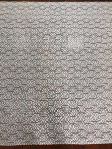 Vải ren lưới Pháp trắng mới với <span class=keywords><strong>sequin</strong></span> và thêu đính cườm chống nước & thoáng khí rất nhẹ cho đám cưới - Product Image 4