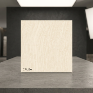 Carrelage Céramique Designer 600x600mm Oxford Crème Nano Poli Sel Soluble Double Charge Vitrifié - Product Image 3