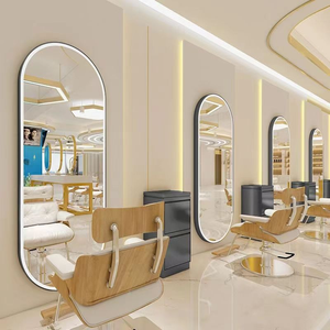 Equipo de Peluquería Sincoo Beauty Center, Muebles de Barbería, Estación de Maquillaje Individual con Espejo LED para Salón de Belleza - Product Image 2