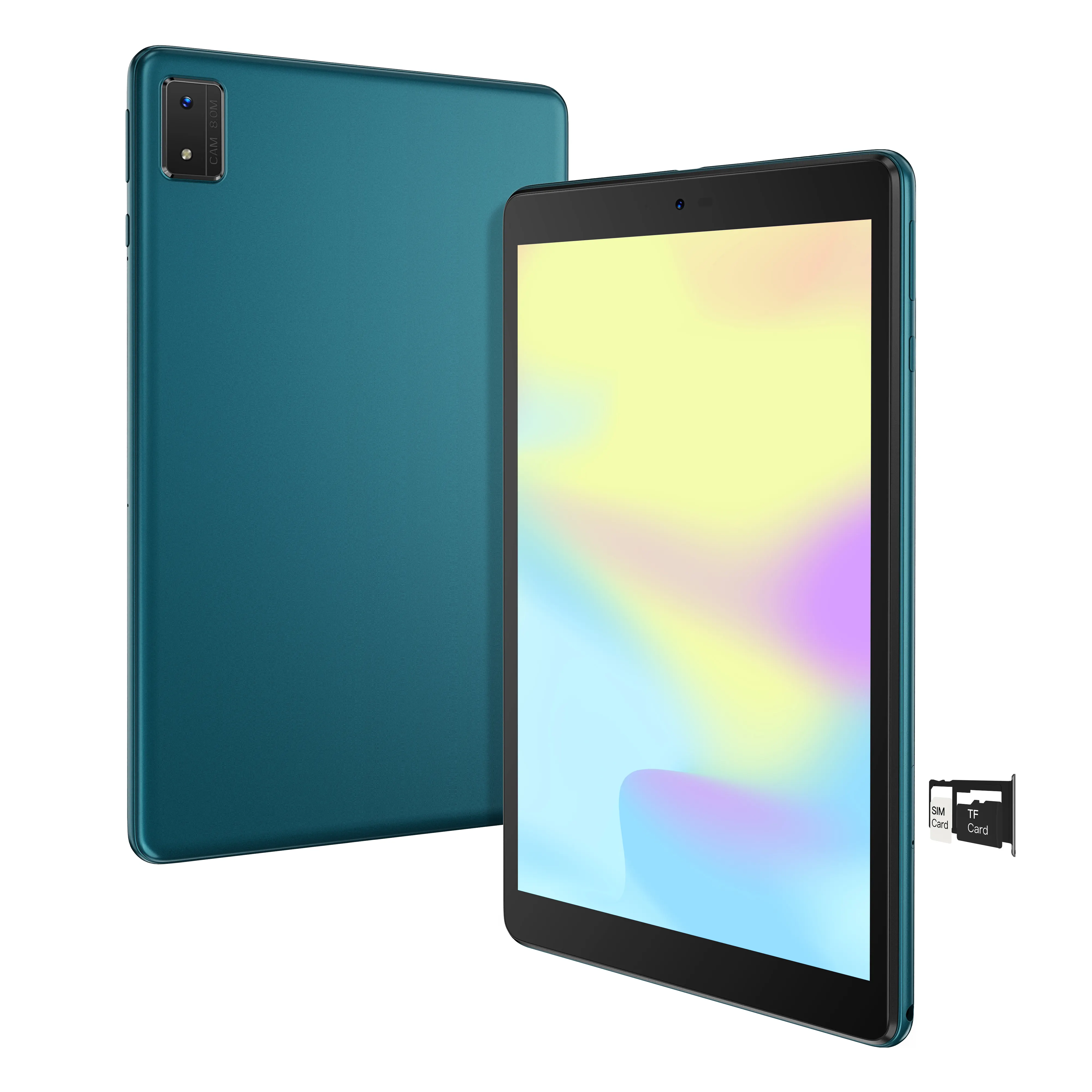 Çin tablet pc üreticisi 4g lte 8 inç SC9863A octa çekirdek ucuz tablet pc ile sim kart tepsi