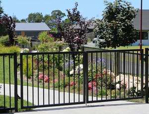 Portail décoratif en <span class=keywords><strong>fer</strong></span> <span class=keywords><strong>forgé</strong></span>, portail principal en <span class=keywords><strong>fer</strong></span>, 20' en acier galvanisé, double <span class=keywords><strong>porte</strong></span>, motif cerf, clôture, treillis, portails - Product Image 3