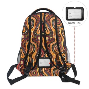 Mochila Unisex con Logotipo Personalizado, Impermeable, para Deportes al Aire Libre, Estilo Tribal Indígena, para Estudiantes, Adolescentes, Niñas y Niños - Product Image 5