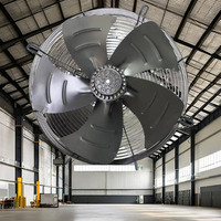 Ventilateurs axiaux de ventilation et de dissipation thermique 220v à vitesse de vent élevée et à faible bruit pour l'industrie