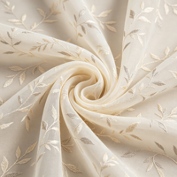 Tissu Jacquard Tissé 100% Polyester Anti-Plis Filtrant la Lumière Largeur 98 pouces pour Rideaux et Textiles de Fenêtre – Vente en Gros Usine