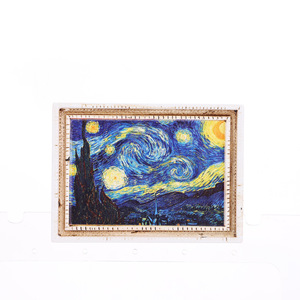 Imanes de resina para nevera, decoraciones tridimensionales de pinturas mundialmente famosas, pegatinas magnéticas de óleo, culturales y de <span class=keywords><strong>Van</strong></span> <span class=keywords><strong>Gogh</strong></span> - Product Image 5