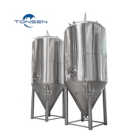 Fabricants chinois leaders Tonsen -10HL 20HL 30HL 50HL Équipement de brassage commercial Vase sous pression à commande PLC pour l'alcool
