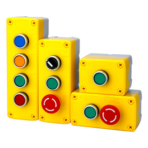 Industrial Magnetic Control Box Plastic Panel Mount With Emergency Stop Function - Product Image 4