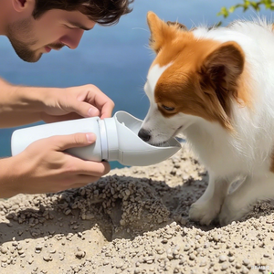 Garrafa portátil para cães, copo à prova de vazamento para viagem, garrafa de água portátil para cães, produto comestível para passear ao ar livre, atacado - Product Image 1