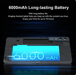 Tablet PC 2 en 1 <span class=keywords><strong>Surface</strong></span> <span class=keywords><strong>Pro</strong></span> de Diseño Delgado de 11 Pulgadas, Android 14, 6 GB de RAM, 128 GB de SSD, Wi-Fi, 3G GSM, MTK Octa Core, Nueva para Negocios y Educación - Product Image 2