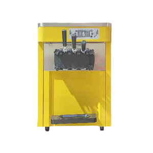 Nouvelle mini <span class=keywords><strong>machine</strong></span> à crème glacée molle commerciale en acier inoxydable à trois saveurs avec petit fabricant de crème glacée au yaourt et aux fruits - Product Image 4