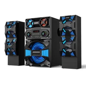 Potente Subwoofer di vendita caldo amplificatore per altoparlanti processore Audio Audio professionale DJ Bass Speaker 2.1 LED Multimedia Speaker