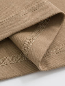 Camiseta deportiva de manga corta informal de alta calidad para <span class=keywords><strong>hombre</strong></span>, camiseta de gran tamaño Unisex 100% algodón con serigrafía, ropa de calle pesada - Product Image 3