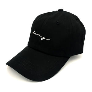 Wholesale Custom logo Dad <b>Hat</b> Embroidered 6 Panel Baseball Cap - Product Image 2