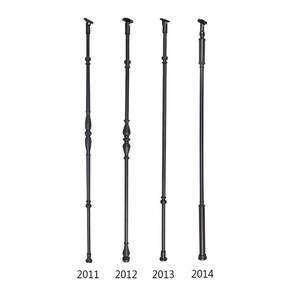 Pengiriman cepat Modern dekorasi mewah desain Aluminium Aloi pagar tangga dekoratif fitting tangga tahan lama <span class=keywords><strong>Post</strong></span> - Product Image 2