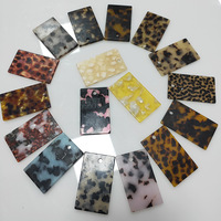 Lunettes de vue en gros Tableau en feuille d'acétate de cellulose écaille de tortue colorée