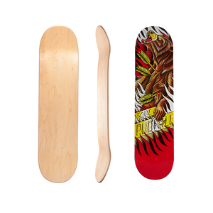 สเก็ตบอร์ดพิมพ์แบบกำหนดเอง32X8.5นิ้ว100% เมเปิ้ลแคนาดาโปรสเก็ตบอร์ดดาดฟ้า - Product Image 3