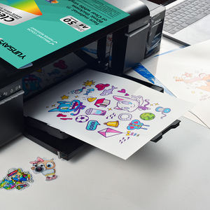 <span class=keywords><strong>Feuille</strong></span> <span class=keywords><strong>transparente</strong></span> à jet d'encre imperméable à l'eau clair A3 <span class=keywords><strong>A4</strong></span> <span class=keywords><strong>Laser</strong></span> autocollant papier PET auto-adhésif impression vinyle autocollant <span class=keywords><strong>feuille</strong></span> de papier - Product Image 5