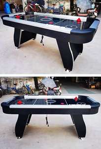 Venta caliente 6 pies MDF con PVC <span class=keywords><strong>Air</strong></span> <span class=keywords><strong>Hockey</strong></span> Mesa Marcador electrónico con Big Power <span class=keywords><strong>Air</strong></span> Brower - Product Image 5