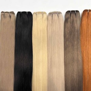 Extensiones de Cabello KSWIGS Directas de Fábrica, Cabello Humano 100% Remy de Color Mixto, Extensiones de Cabello Natural Suave para Uso en Salones y Compradores Mayoristas de Cabello - Product Image 5
