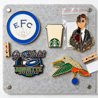 Pins en émail personnalisés et badges de revers en métal sur mesure – Logo personnalisé, thème sportif, souvenirs, cadeaux, promotion de marque, collection