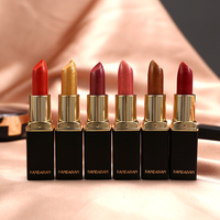 Gloss à lèvres en gel vegan minéral, imperméable, longue tenue, changeant de couleur, brillant mat, logo personnalisé, marque privée, vente en gros