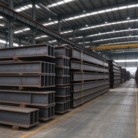 Poutres en H et en I Q235B / Q345B, S235JR / S355JR (acier structurel laminé à chaud) pour la construction