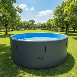 Piscina Gonfiabile Personalizzata di Grandi Dimensioni per Esterni, Materiale PVC Drop Stitch, Resistente per Adulti - Product Image 5