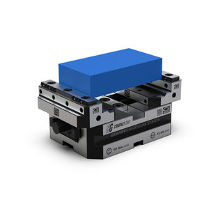 GERARDI-Tornillos CompactGrip autocentrante Art.650 T2x160 con mordazas reversibles Ideal para centro de mecanizado de 5 ejes - Product Image 2