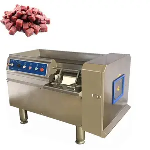 frozen fresh pork meat dicer/ beef meat cube cutting dicing machine