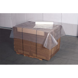 Venta al por mayor impermeable reutilizable <span class=keywords><strong>PE</strong></span> cubiertas envolventes para palés suave soplado barrera elástica polietileno precio de fábrica cubierta para palés - Product Image 3