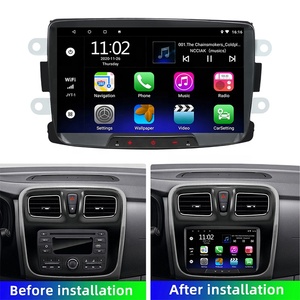 Autoradio Stereo Android 13 <span class=keywords><strong>4</strong></span>+64G per <span class=keywords><strong>Dacia</strong></span> Sandero <span class=keywords><strong>Duster</strong></span> Renault Captur Lada Xray Logan con Carplay GPS WIFI BT - Product Image 2