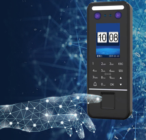 Đầu đọc dấu vân tay sinh trắc học để chấm công và nhận dạng khuôn mặt điều khiển truy cập Bàn phím cảm ứng cho hệ thống kiểm soát truy cập cửa - Product Image 5