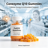 Coenzyme Q10 Gummies nutritionnels naturels sans sucre, compléments antioxydants quotidiens (2,5 g par gomme)