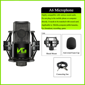 48v <span class=keywords><strong>studio</strong></span> di registrazione microfono a condensatore per on-line spettacolo dal vivo insegnamento video del computer gaming - Product Image 5