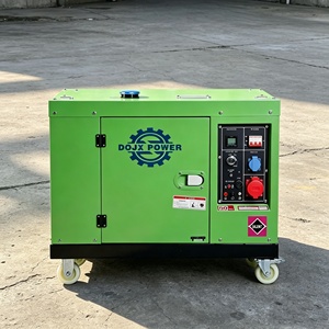 Generatore Diesel Portatile Silenzioso 5/8/10KVA, Avvio Remoto 12V DC, ATS AVR 110V/440V Monofase/Trifase, Alimentazione di Backup Domestica - Product Image 1