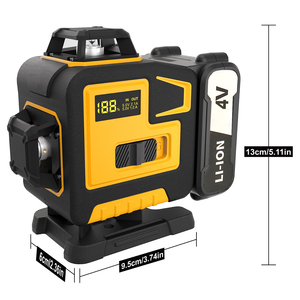 Livella Laser 4D <span class=keywords><strong>a</strong></span> 16 Linee ad Alta Precisione con Autolivellamento <span class=keywords><strong>a</strong></span> 360°, Batteria Ricaricabile, Modello Rotante <span class=keywords><strong>a</strong></span> <span class=keywords><strong>Croce</strong></span> LL-16AM-2 - Product Image 2