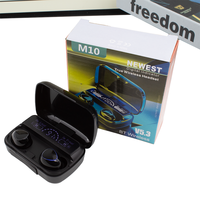 Écouteurs sans fil M10 à charge rapide, tactiles, pour le gaming, avec suppression du bruit 4x, TWS, écouteurs et casques M10