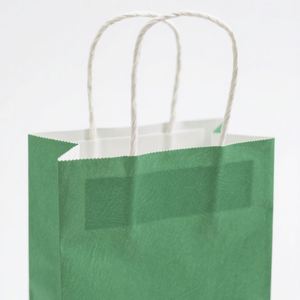 KM 22*11*27cm Bulk Discounts Small Kraft Paper Favor Bags for Weddings & Events - Product Image 4