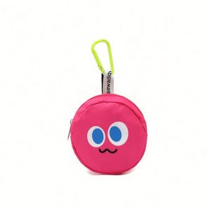 New Fashion Candy Color Round Bag Mini Solid Color Key Bag Round Change Storage Bag - Product Image 3