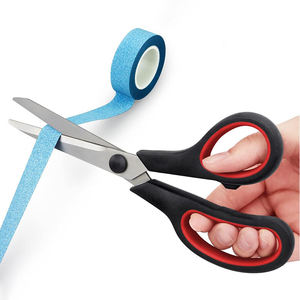 <span class=keywords><strong>8.5</strong></span> inch mềm nhựa DIY lớp học sinh kéo mịn cạnh thép không gỉ văn phòng văn phòng phẩm để sử dụng nhà - Product Image 6