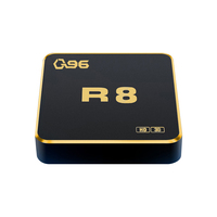 BYINTEK Q96 Populaire R8 4K Quad Core 2 Go 16 Go WIFI 2.4G H313 Android 10 OS DDR3 Récepteur TV Satellite Décodeur Smart TV Box